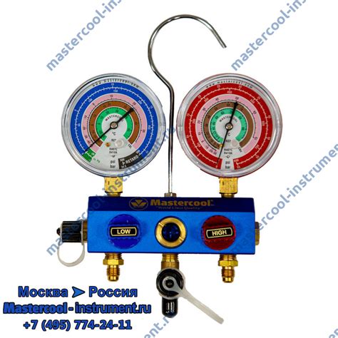 Манометрический коллектор для заправки автокондиционера Mastercool ...