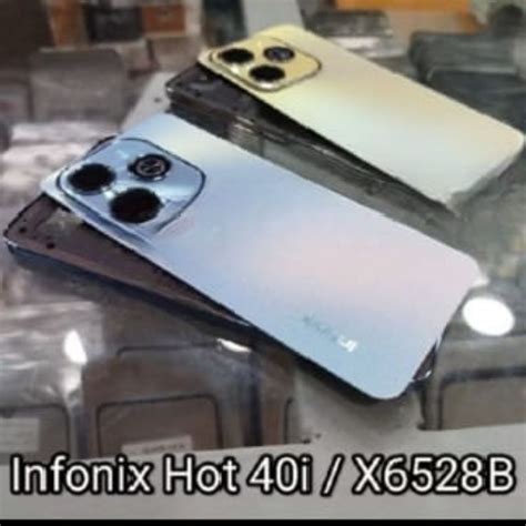 Jual Cessing Hausing Fullset Infinix Hot 40i X6528B Backdor Tulang Bazzel Tutup Mesin