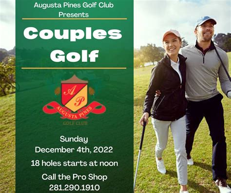 NEWS & ANNOUNCEMENTS – Augusta Pines Golf Club | Spring, TX