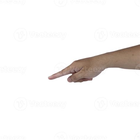 Apuntando Con La Mano Señalando 13366375 Png