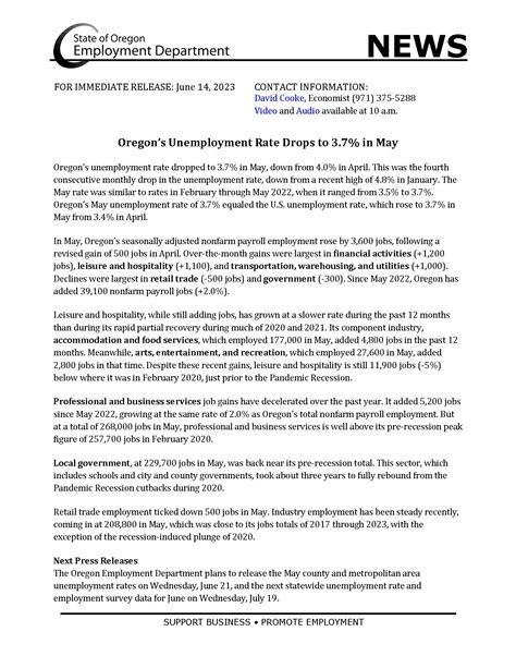 Extra Unemployment Benefits Oregon at David Montelongo blog