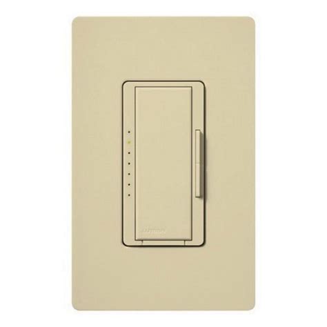 lutron ma pro iv  pole  volt   multi location phase selectable dimmer ivory