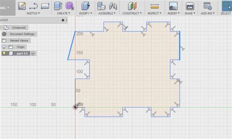 Fusion for 360 tutorial: Create a sketch for laser cutting