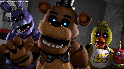 Fnaf Sfm 12 Am Poster Sfm Remake By Eliterobo On Devi