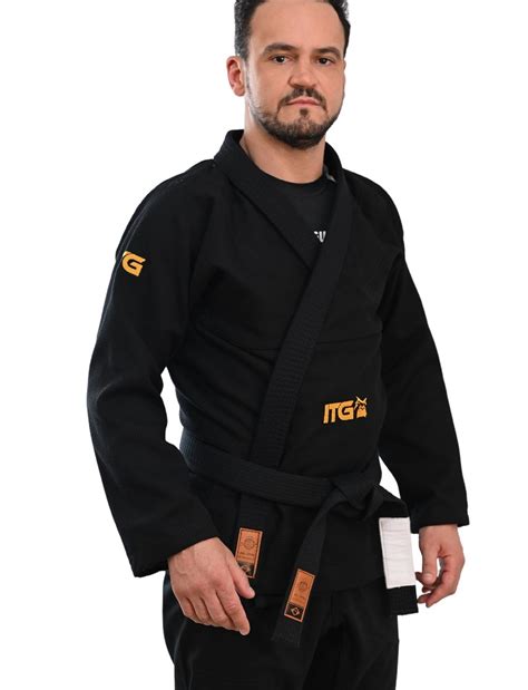 Kimono In The Guard - Kimono In The Guard Gold Pro Preto