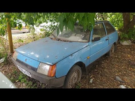 Заброшенный Заз-1102 "Таврия" - YouTube