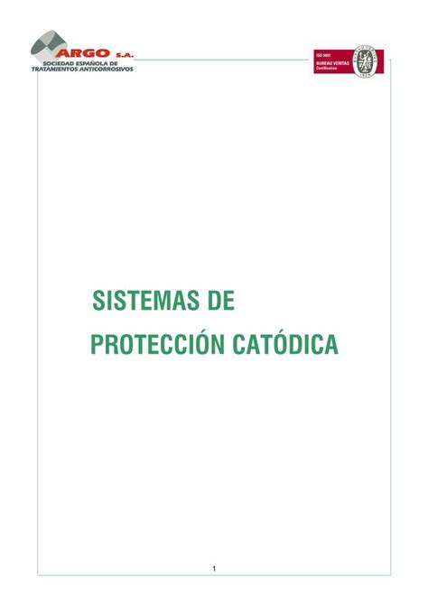 Pdf Sistemas De Protecci N Cat Dica Pdf Fileac Soldadura De