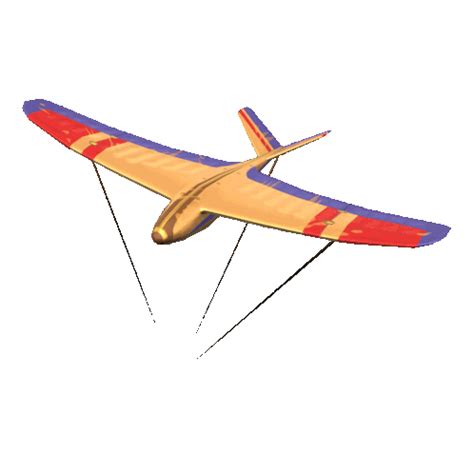 Golden Glider Plane Glider Sticker - Golden Glider Plane glider Glider ...