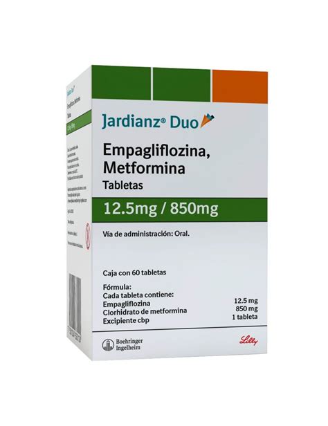 Precio Jardianz Duo 125 Mg850 Mg 60 Tabletas Farmalisto Mx