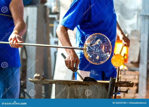 Handmade Figures Of Melted Glass Stock Photo Image Of Colors Fragile