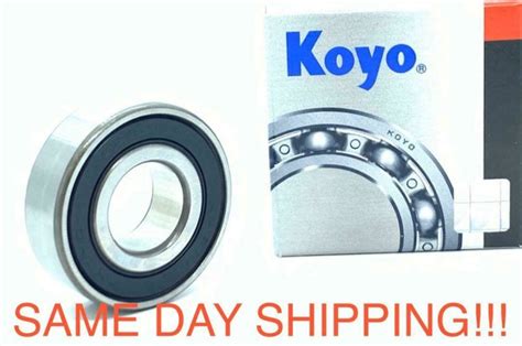 KOYO 6202 2RS C3 Deep Groove Ball Bearing, Rubber Sealed 15x35x11 mm ...