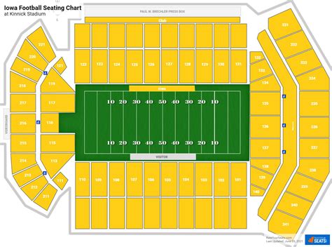 Kinnick Stadium Seating Cabinets Matttroy