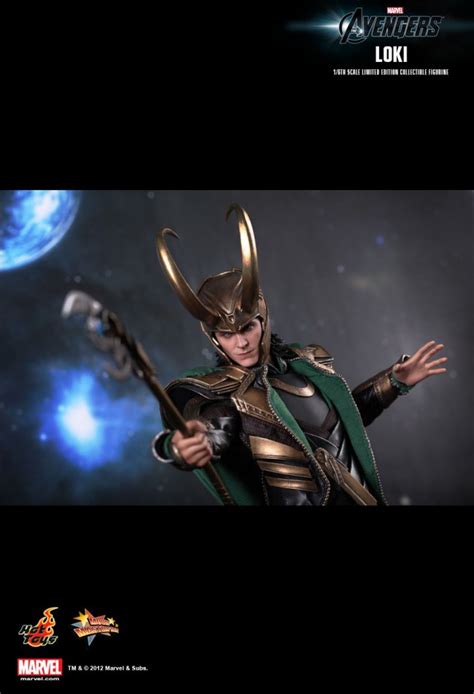 Loki Aus Dem Film The Avengers Von Hot Toys Tom Huddleston Mms