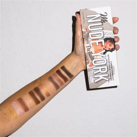 Paleta De Farduri Thebalm Miss Nude York Eyeshadow Palette Makeupshop Ro