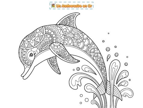 Coloriage D Taill Dauphin Un Anniversaire En Or The Best Porn Website