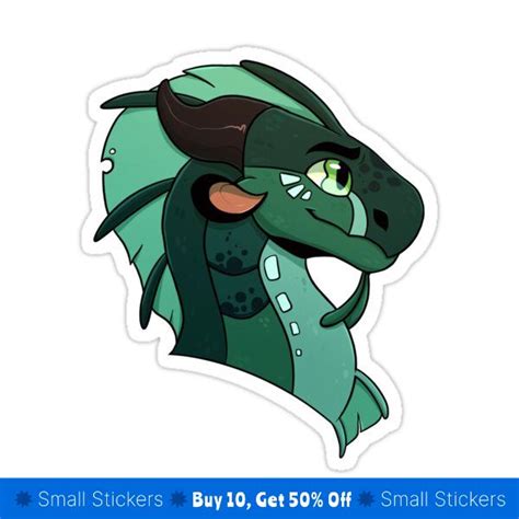 Turtle The Seawing Wings Of Fire Sticker For Sale By Art By Fizzy