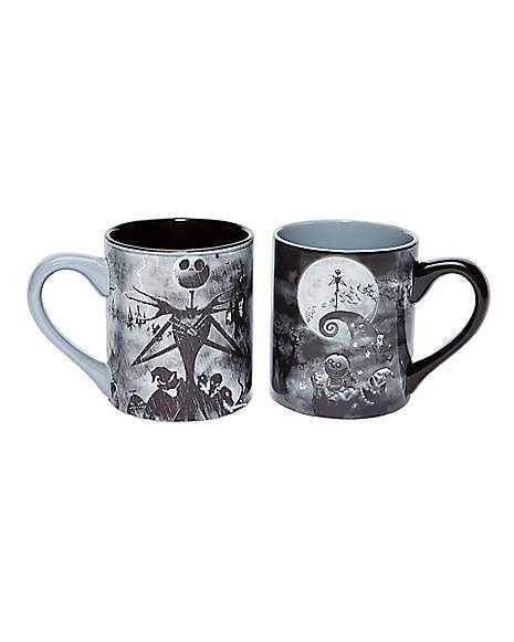 Jack Skellington Coffee Mug 2 Pack 14 Oz The Nightmare Before