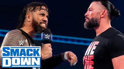 Jey Uso Confronta A Roman Reigns Smackdown 10 De Febrero 2023 Wwe