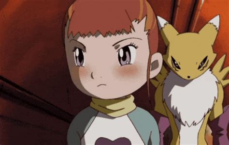 digimon digimon tamers gif digimon digimon tamers blushing discover