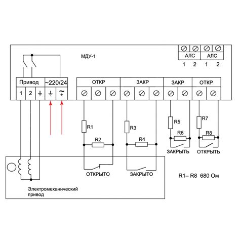 Модуль автоматики дымоудаления Рубеж МДУ-1С-R3