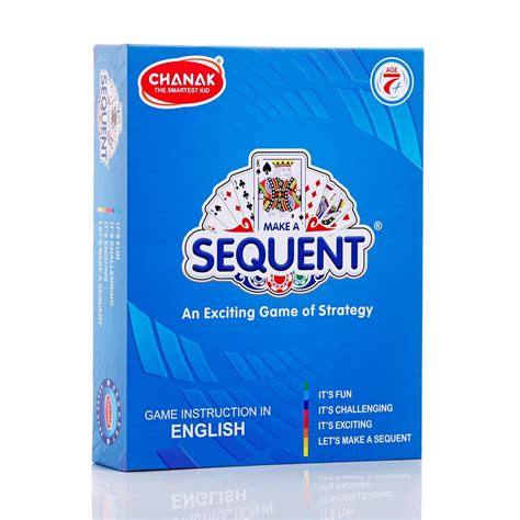 Sequence Board Game, Strategy & Logic Challenging Game with Foldable ...