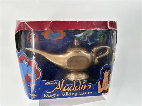 Vintage Disneys Aladdin Magic Talking Lamp New In Sealed Box B 2 £61