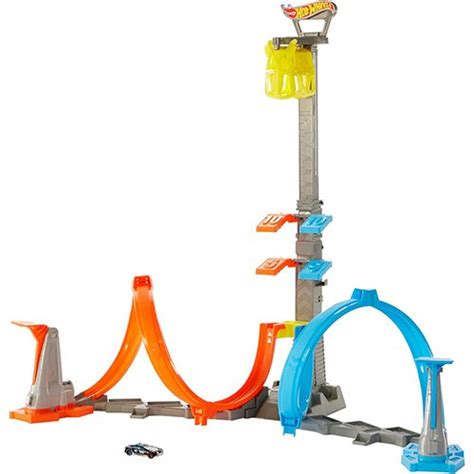 Mattel Hot Wheels Set Loop Launch Solletico Giocattoli