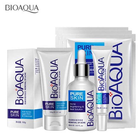 BIOAQUA Pure Skin Anti Acne Series Kit - Eshaistic.pk