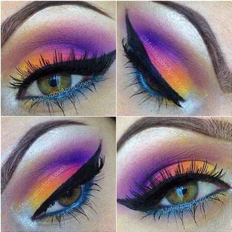 Sunset Eye Makeup Look Saubhaya Makeup