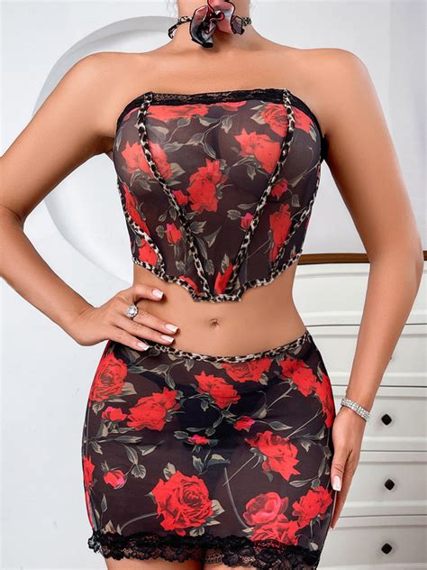 Sexy Lingerie Piece Black Adult S Bra Panty Sets Milanoo