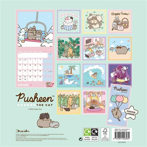 Pusheen Calendario Uk