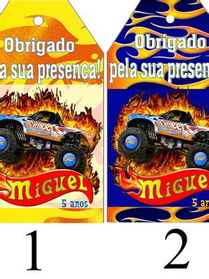 Tag De Agradecimento Hot Wheels 6 Compre Produtos Personalizados No Elo7