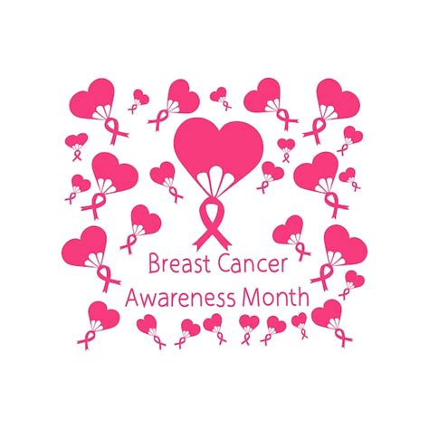 Premium Vector Breast Cancer Awareness Month Vector