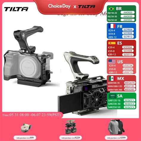Tilta Cage For Sony A6700 Camera Cage Lightweight Kit For Dsrl Camera