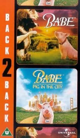 Babe Babe Pig In The City VHS James Cromwell Magda Szubanski Zoe Burton Paul Goddard