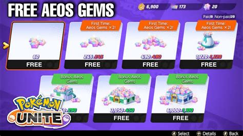 How To Get Free Aeos Gems In Pokemon Unite Get Free Aeos Gems In