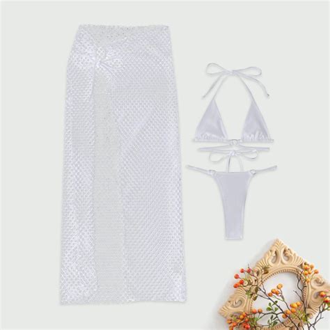 Hot Days Bold Styles Utsjkr Triangle Brazilian Swimsuits For Women Piece String Bathing Suits