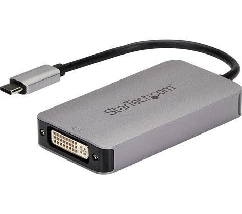Buy STARTECH CDP2DVIDP USB Type-C to DVI Adapter | Free Delivery | Currys