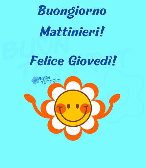 Immagini di Buon Giovedì BuonTutto