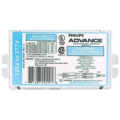 Philips Advance ICF2S13H1LDK Electronic Compact Fluorescent Ballast