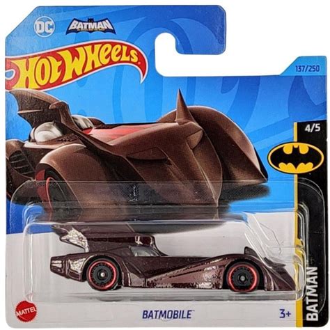 Игрушечная машинка Hot Wheels Batmobile Metalflake Dark Maroon базовая