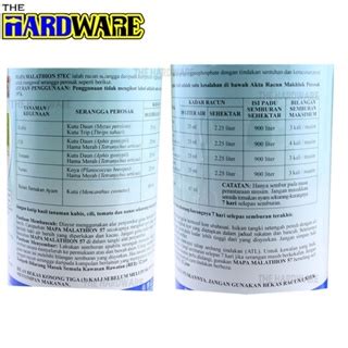 Ready Stock 100ml 250ml 1Liter Mapa Malathion 57 Insect Control