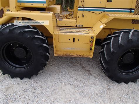 2005 Vermeer V8550a Trencher Backhoe Construction Heavy Equipment