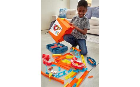 Hot Wheels Track Builder Power Boost Box Toychamp