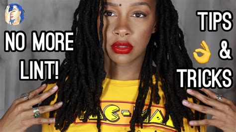 Heres How To Prevent And Remove Lint From Your Locs Remove Lint In Dreadlocks Youtube