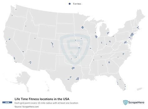 10 Largest fitness centers in the United States in 2025 | ScrapeHero