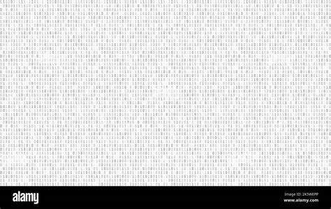 Abstract Technology Background Binary Code Stream Seamless Vector