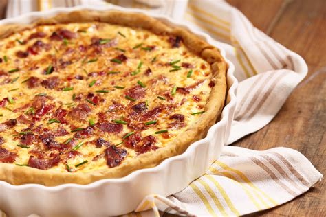 Quiche Lorraine Cu Bacon Si Praz Retete Practice