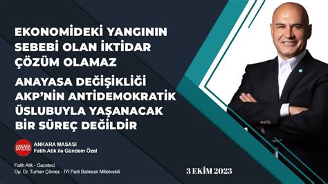 Anayasa De I Ikli I Akp Nin Anti Demokratik Slubuyla Ya Anacak Bir