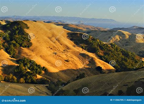 Golden Hills Of California Stock Image Image Of America 11266705